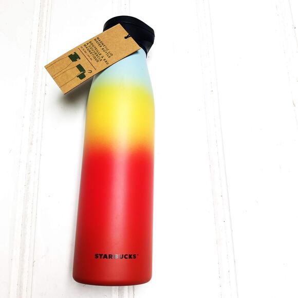 Starbucks Stainless Steel Rainbow Lid Water Bottle - Picture 2 of 11